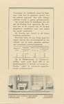 710495 Brochure ‘De Warmtevoorziening in Huizen, Hotels, Restaurants, Fabrieken, Ziekenhuizen, enz.’, uitgegeven door ...